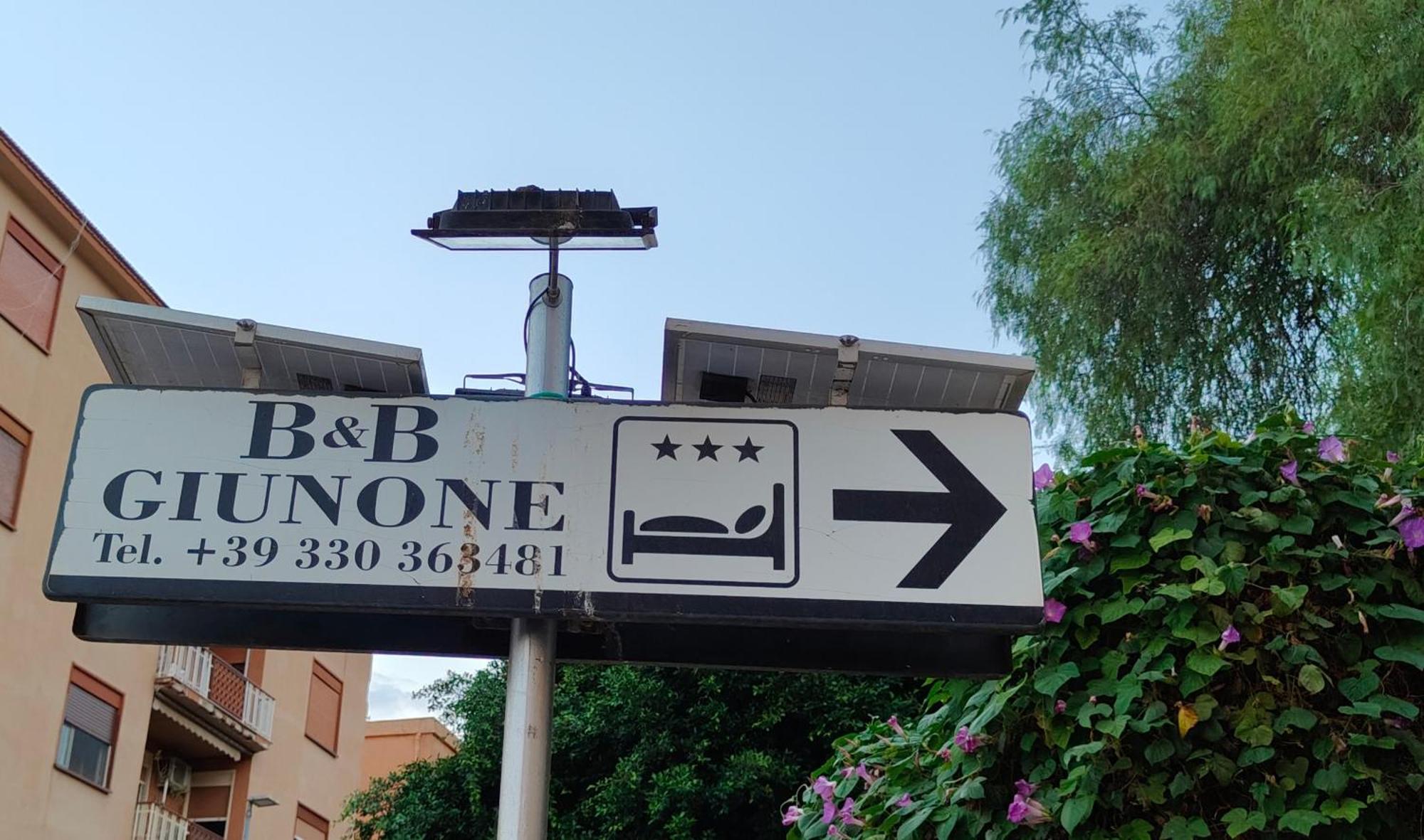 B&B Giunone อากริเจนโต ภายนอก รูปภาพ